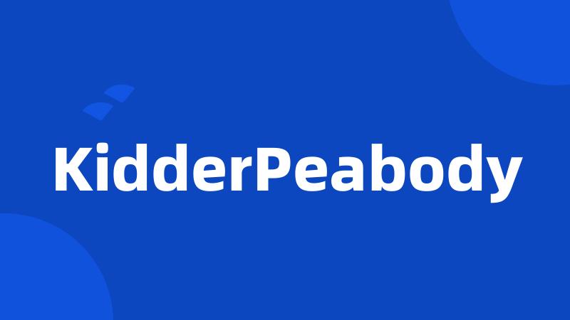 KidderPeabody