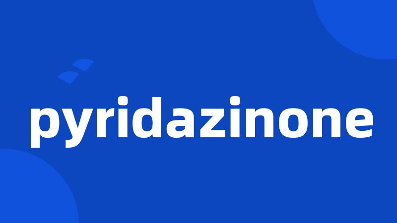 pyridazinone