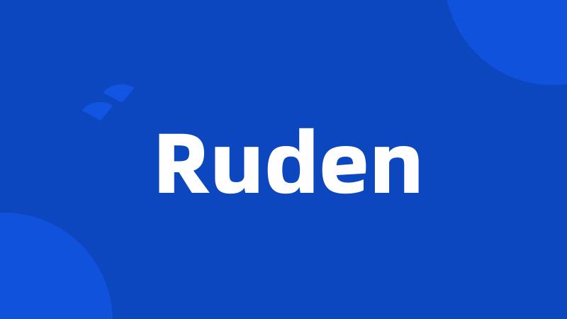 Ruden