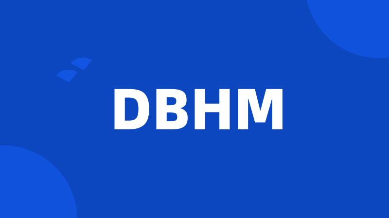 DBHM