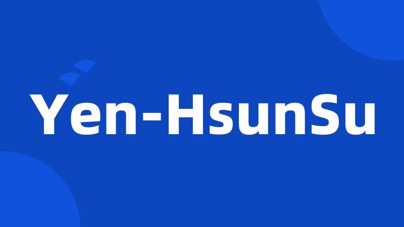 Yen-HsunSu