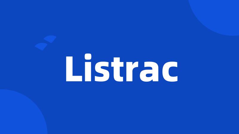 Listrac