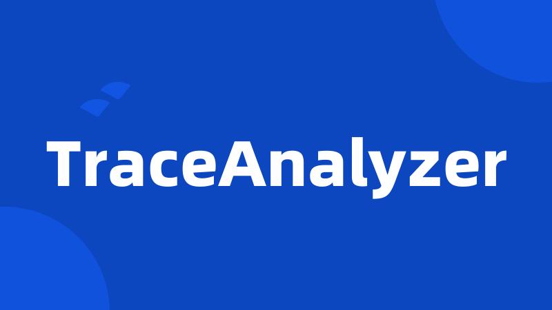 TraceAnalyzer