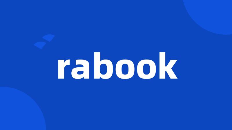 rabook