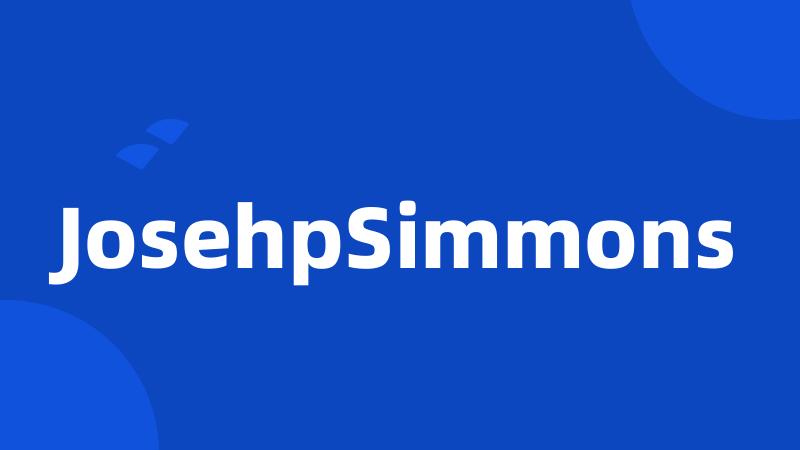 JosehpSimmons