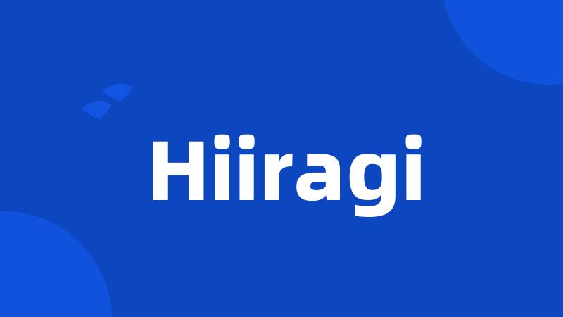 Hiiragi