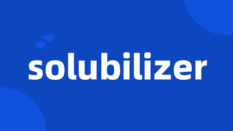 solubilizer