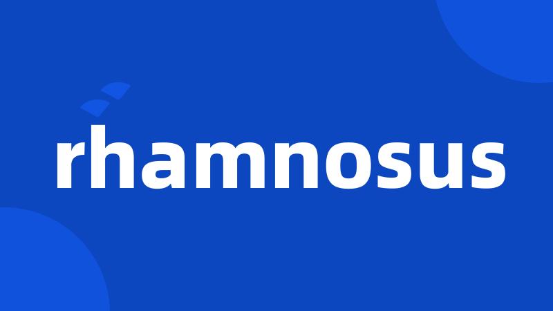 rhamnosus