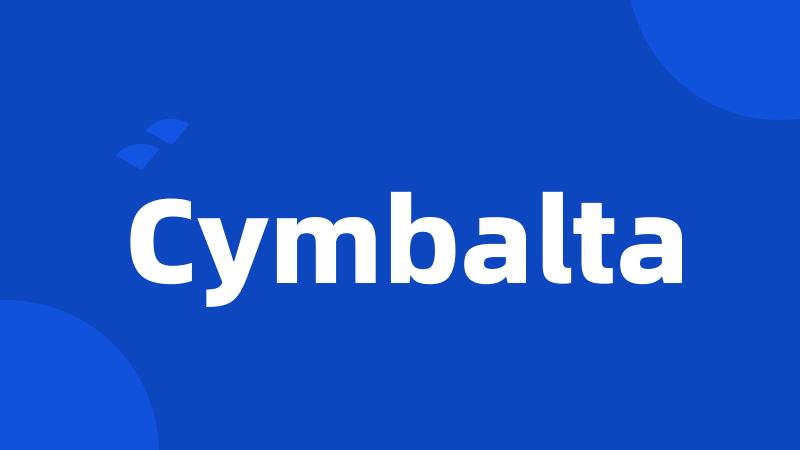 Cymbalta