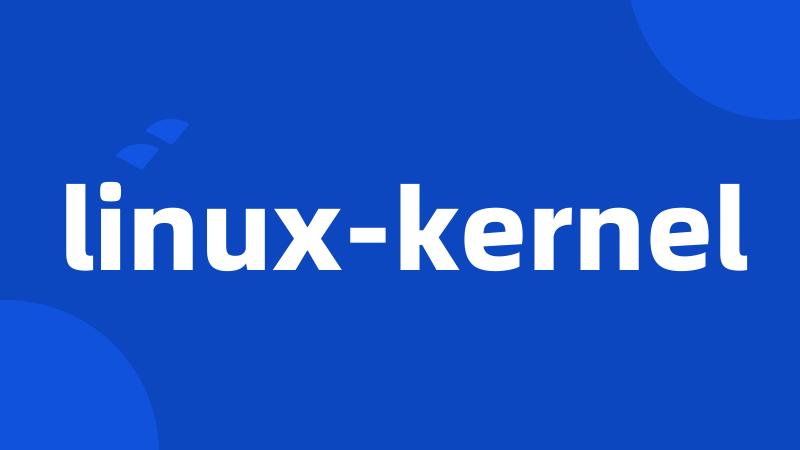 linux-kernel