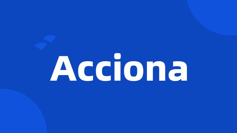 Acciona