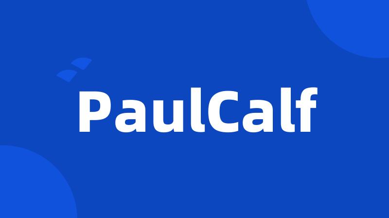 PaulCalf