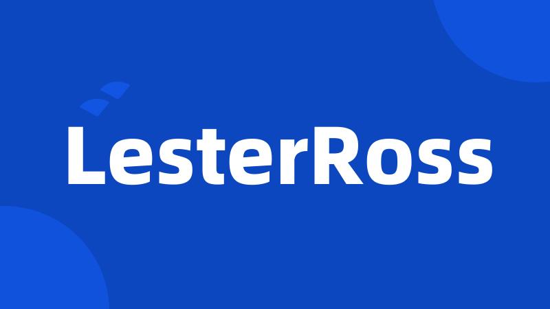 LesterRoss