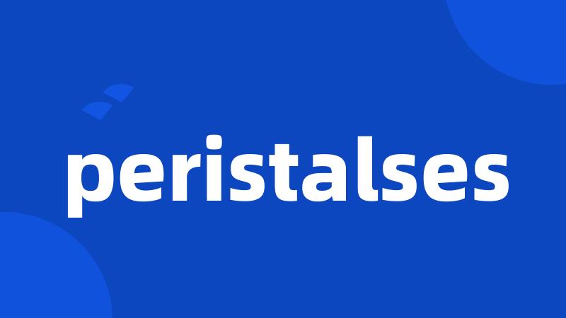 peristalses