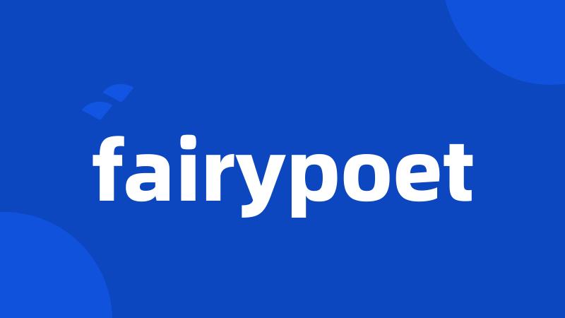 fairypoet