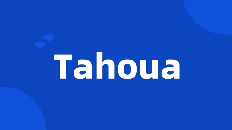 Tahoua