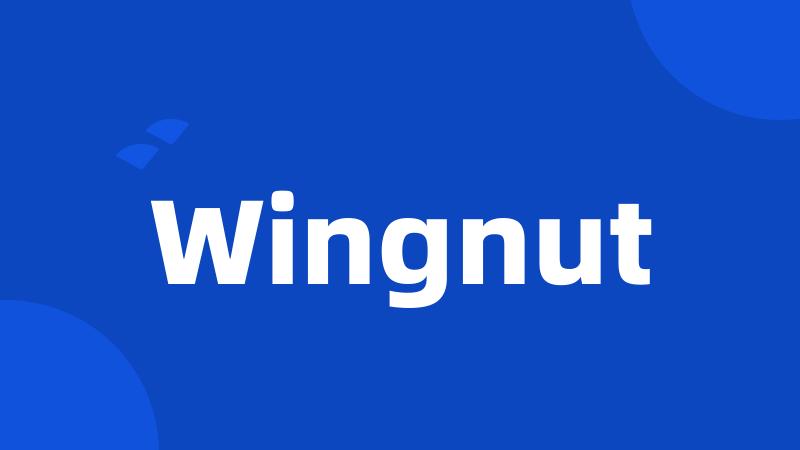 Wingnut