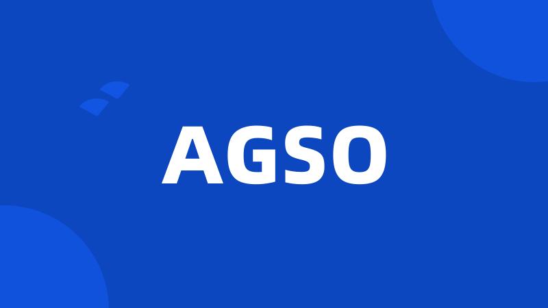 AGSO