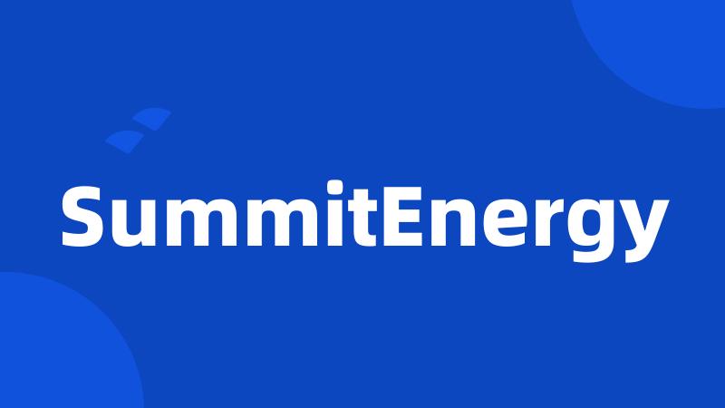 SummitEnergy