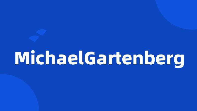 MichaelGartenberg