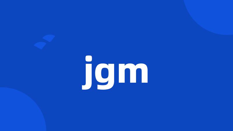 jgm