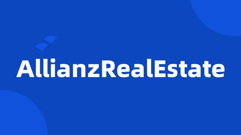 AllianzRealEstate