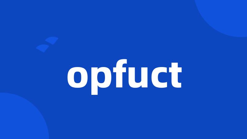 opfuct