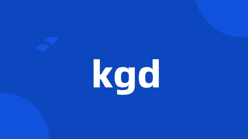 kgd