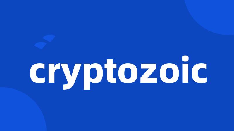 cryptozoic