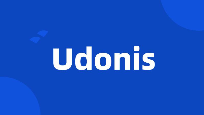 Udonis