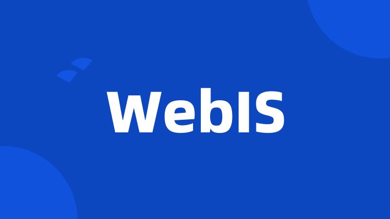 WebIS