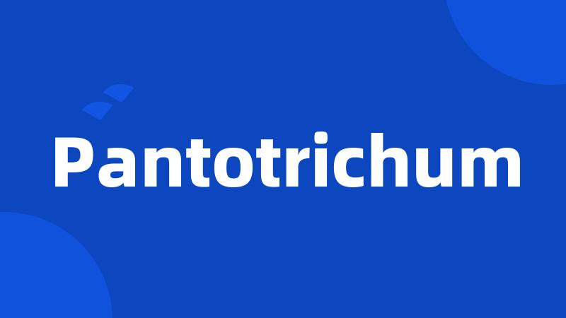 Pantotrichum