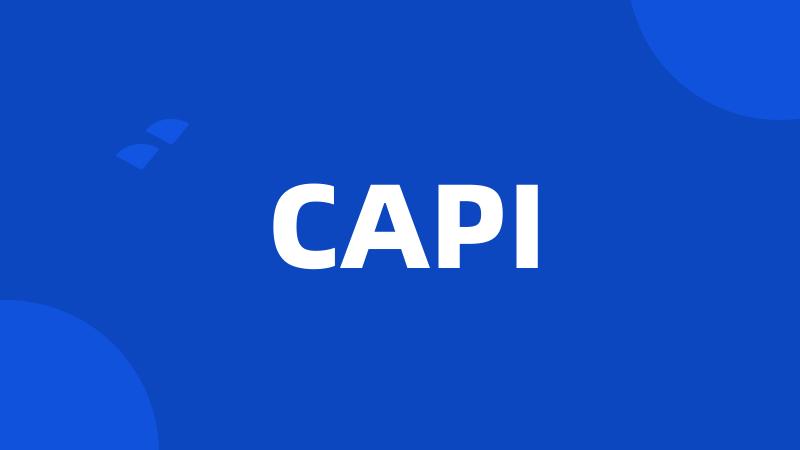 CAPI