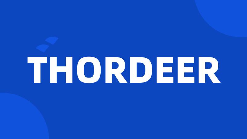 THORDEER