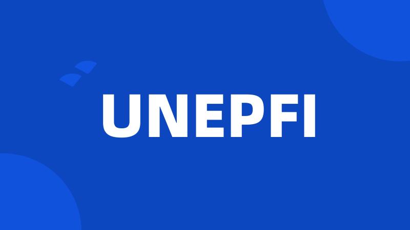 UNEPFI