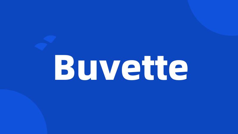 Buvette