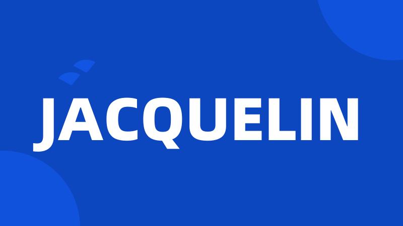 JACQUELIN