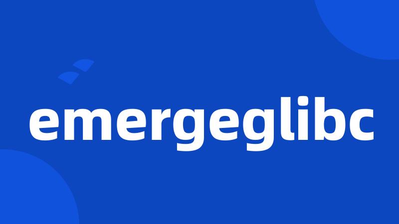 emergeglibc