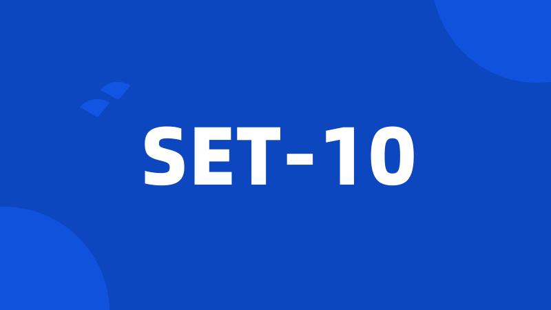 SET-10