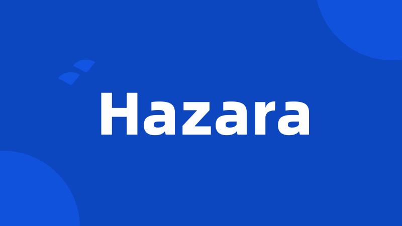 Hazara