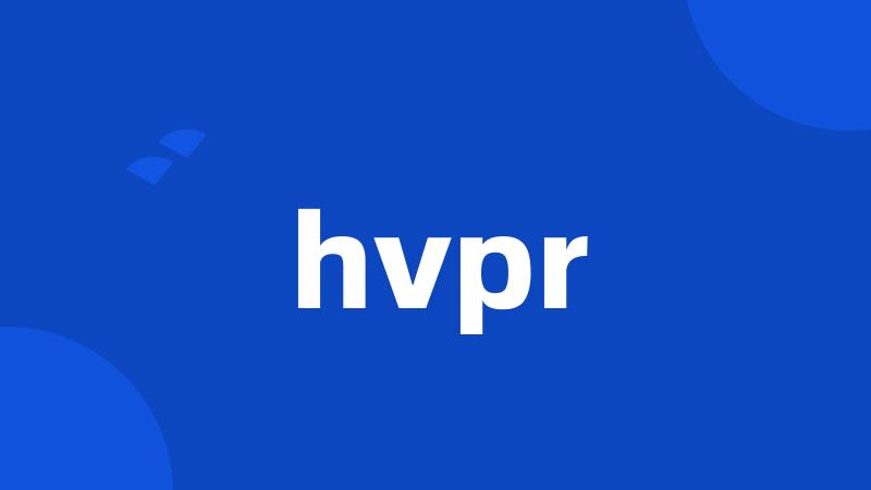 hvpr