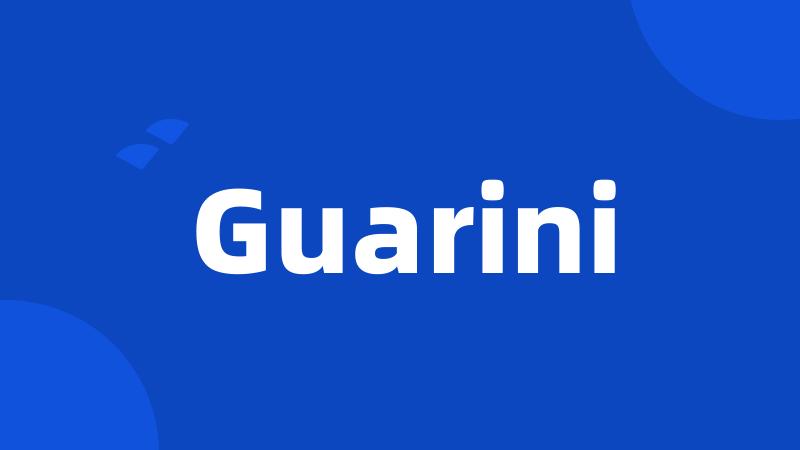 Guarini