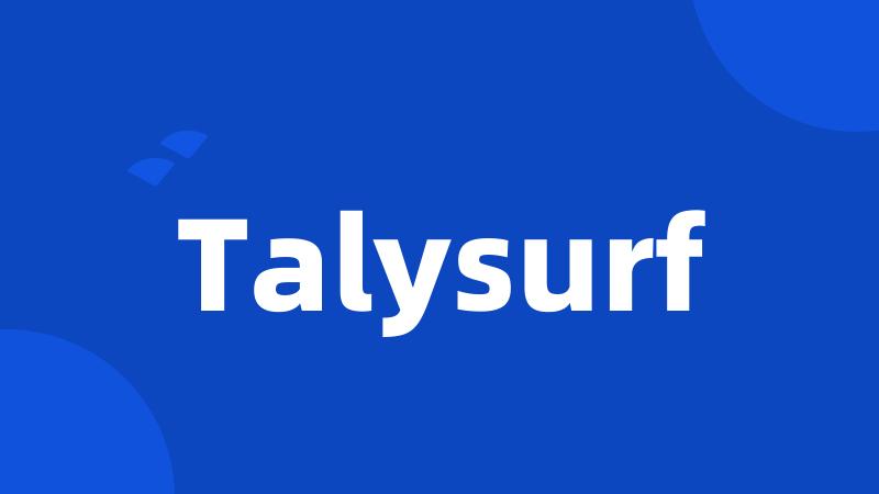 Talysurf