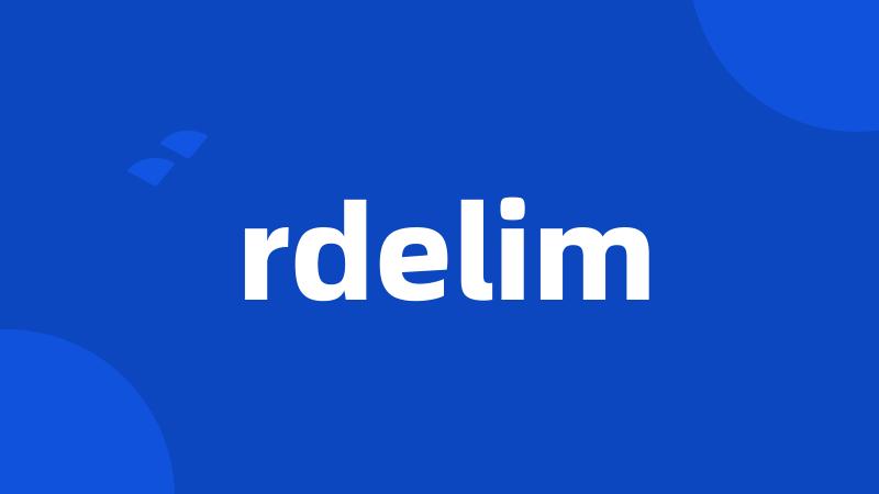 rdelim