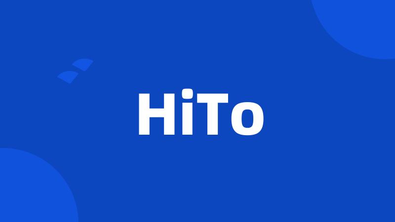 HiTo