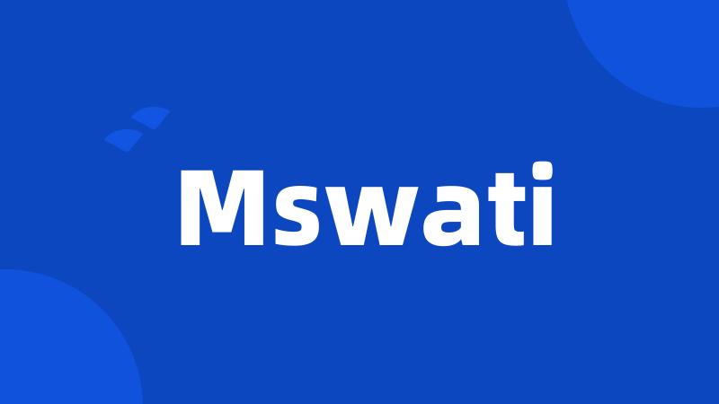 Mswati