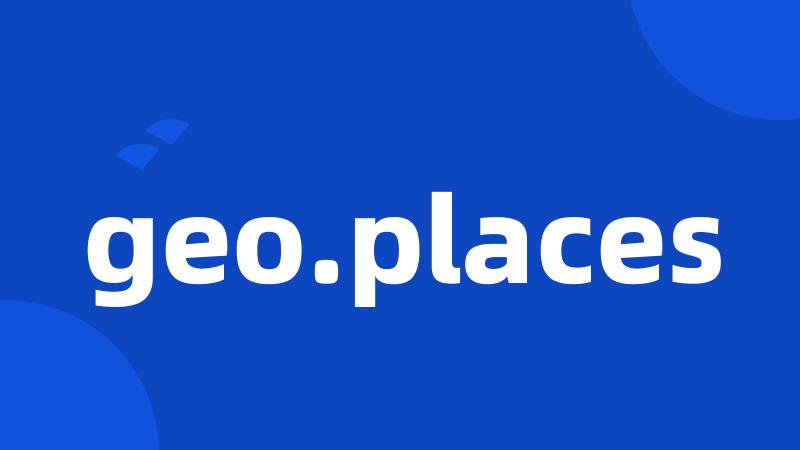 geo.places