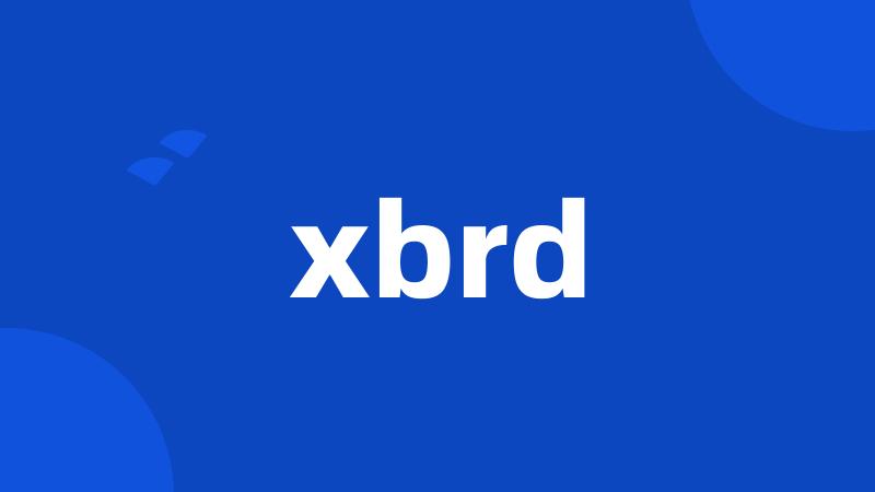 xbrd