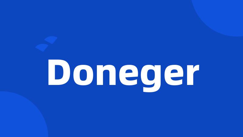 Doneger