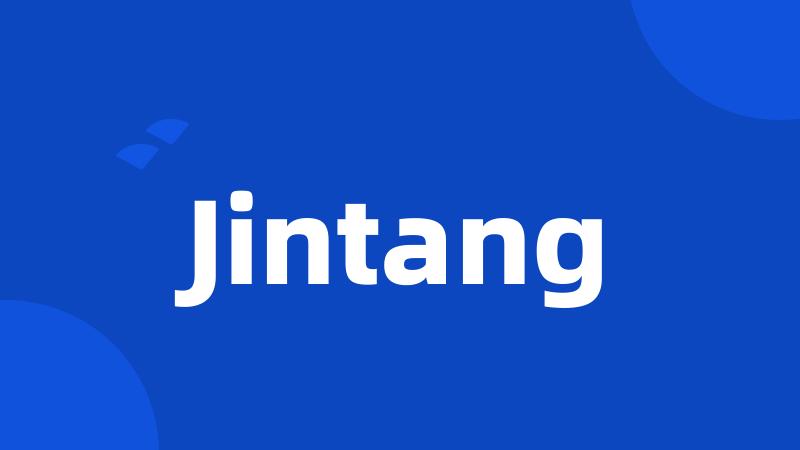 Jintang